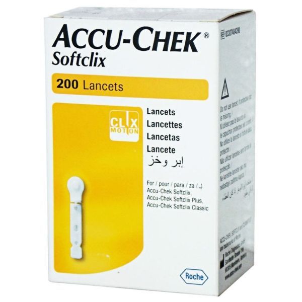 AccuChek SOFTCLIX Lancets Pack of 200