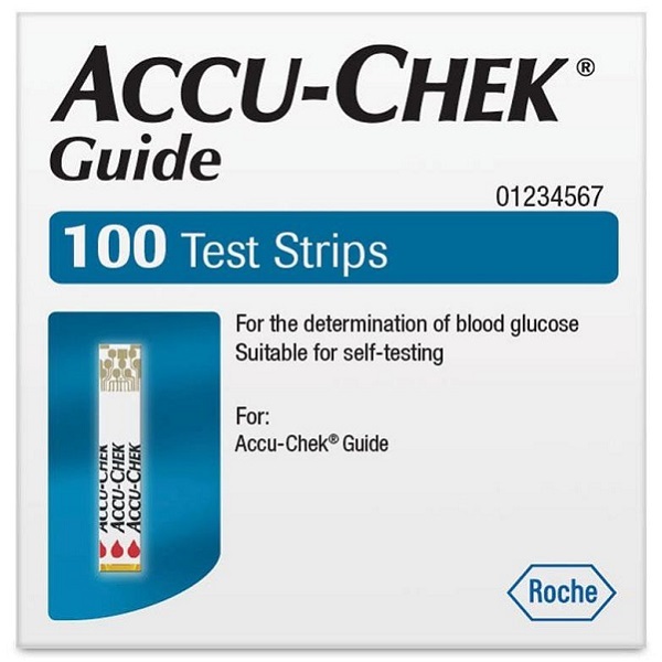 AccuChek Guide 100 test strips