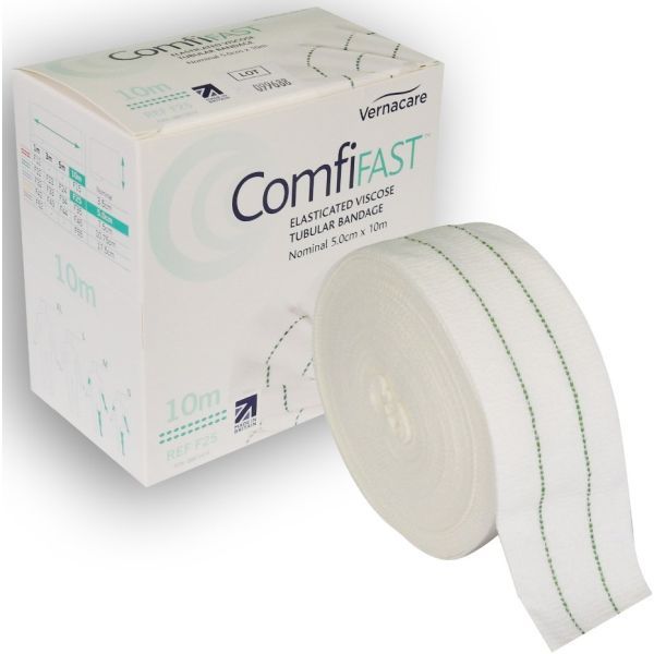 Comfifast Tubular Retention Band MultiStretch Medium Limb Green 10m