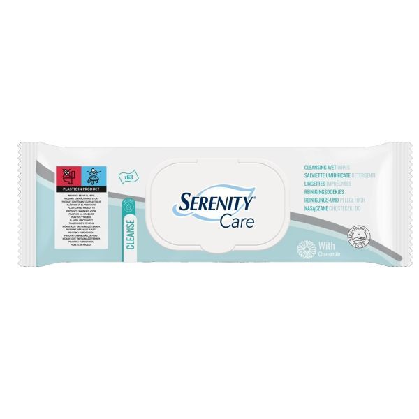 Serenity Care Wet Wipes Pack 63