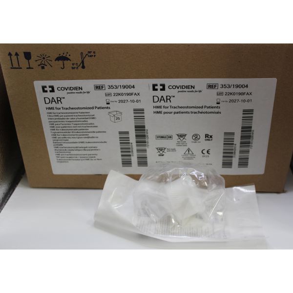 Tracheolife II Heat Moisture Exchanger Filter - Box 25