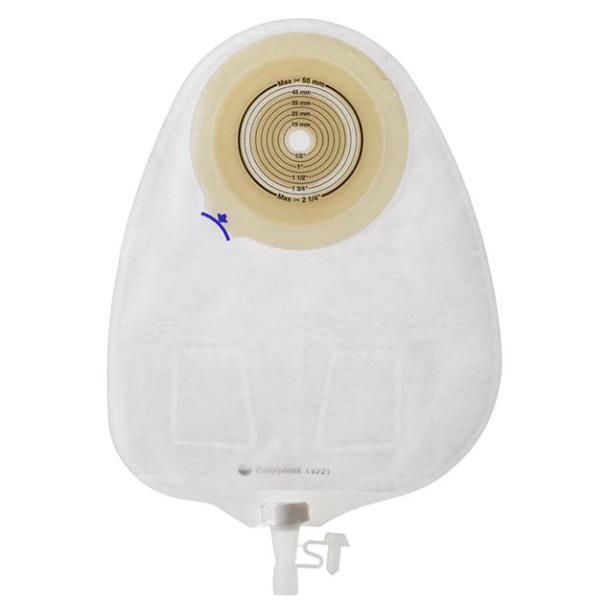 Alterna Urostomy 1 Piece Flat Midi Clear 10-55mm Box 20