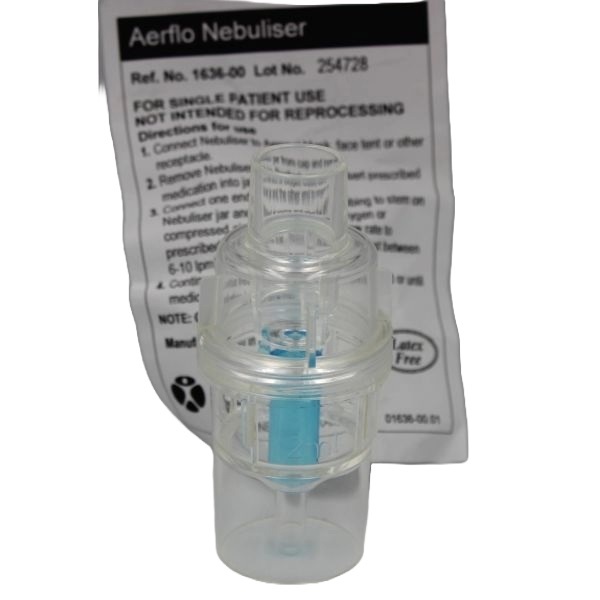 Nebuliser without mouth piece or T-piece