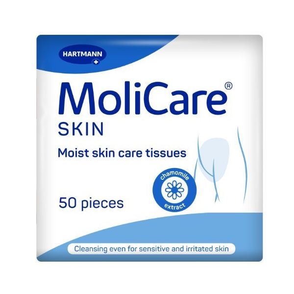 MoliCare Skin Moist Skin Care Tissues  Pk50