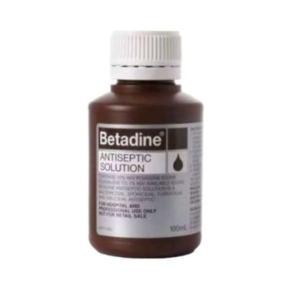 Betadine Antiseptic Solution Hospital 100ml