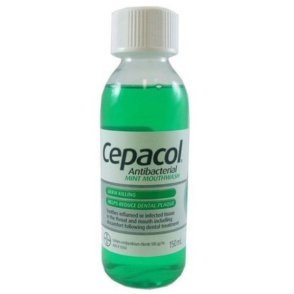 Cepacol Antibacterial Mouthwash 150ml Mint