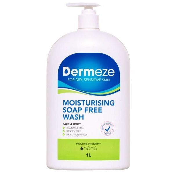 Dermeze Moisturising Soap Free Wash 1L