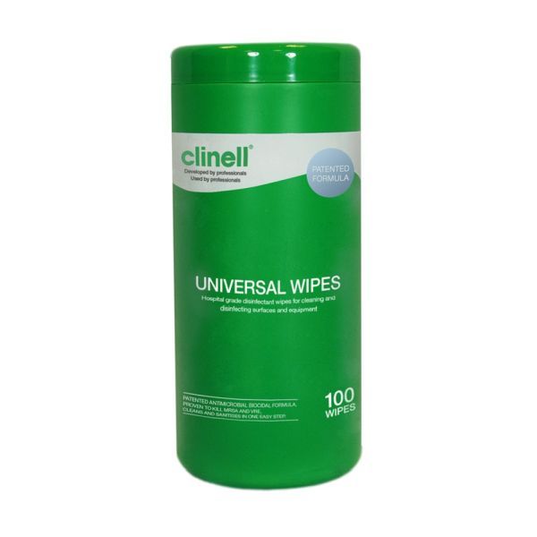 Clinell Universal Wipes Tub 100