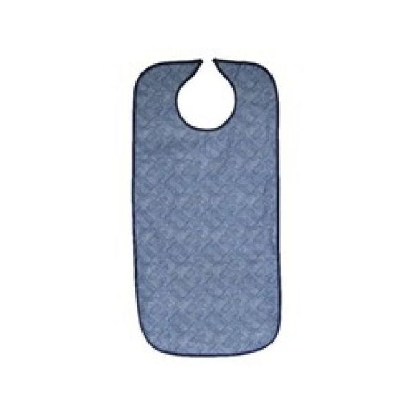 Adult Mealtime Clothing Protectors Bib 90x45cm Azure Blue
