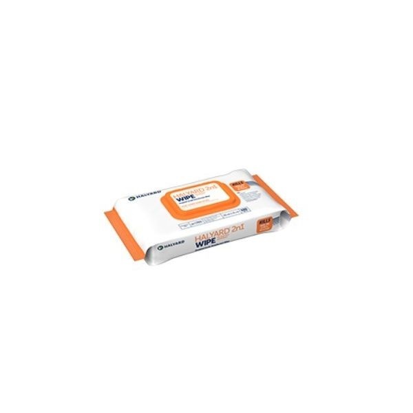 Halyard 2n1 Wipe Soft Pack 100 wipes