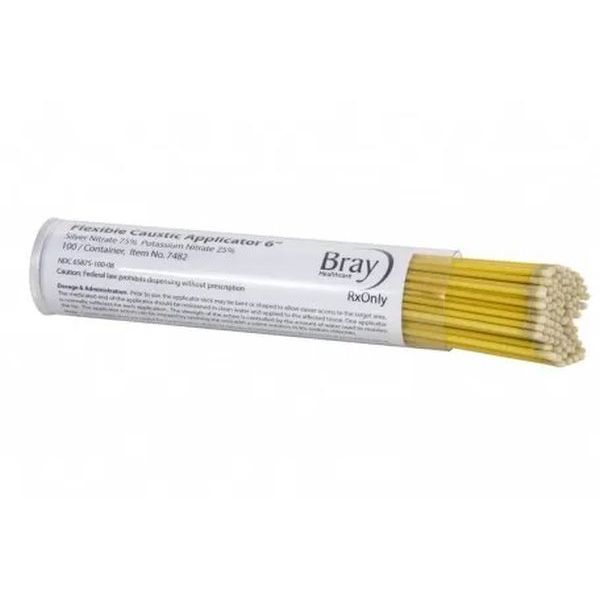 Silver Nitrate Sticks 75% Nitrate 25% Potassium Pack 100