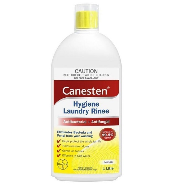 Canesten Antibacterial and Antifungal Hygiene Laundry Sanitiser Lemon 1L