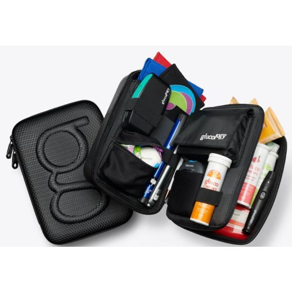 Glucology Diabetes PlusTravel Case Black