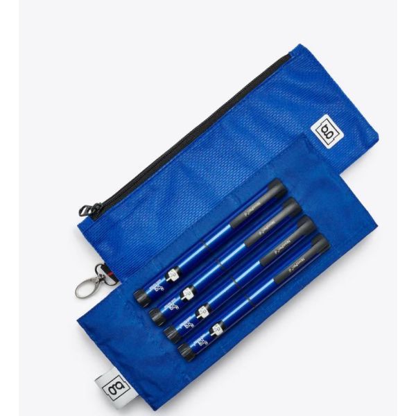 Glucology Insulin Cooling Bag Zip Wallet Blue