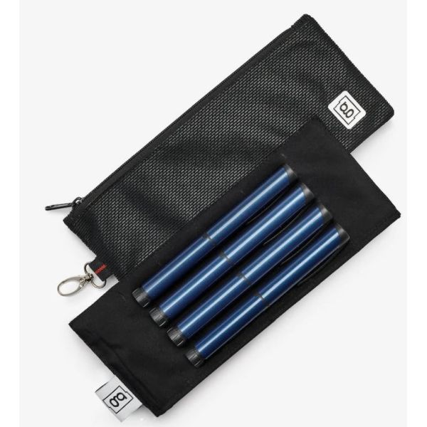 Glucology Insulin Cooling Bag Zip Wallet Black