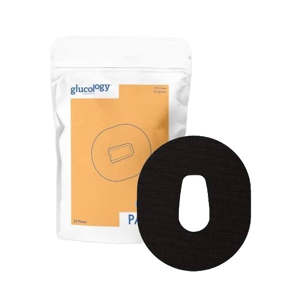 Glucology CGM Patches  Dexcom G6 Black