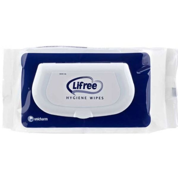 Lifree Hygiene Wipes Aloe Vera 30x20cm Pk50
