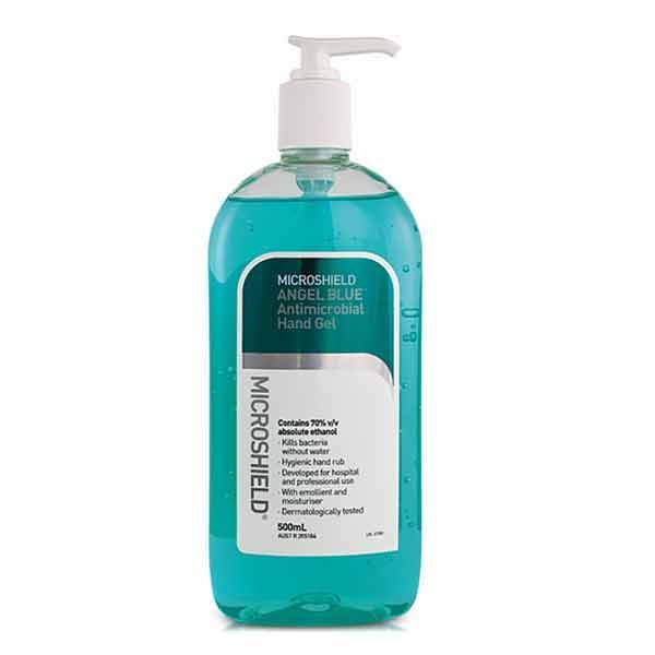 Microshield Angel Blue Hand Gel 500ml