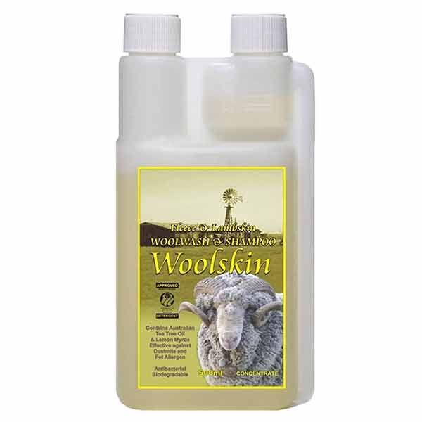 Woolskin Sheepskin Shampoo and Woolwash 500ml