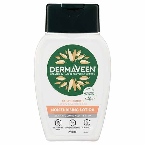 DermaVeen Daily Nourish Moisturising Lotion 250ml