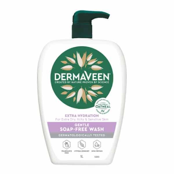DermaVeen Extra Hydration Soap Free Wash 250ml