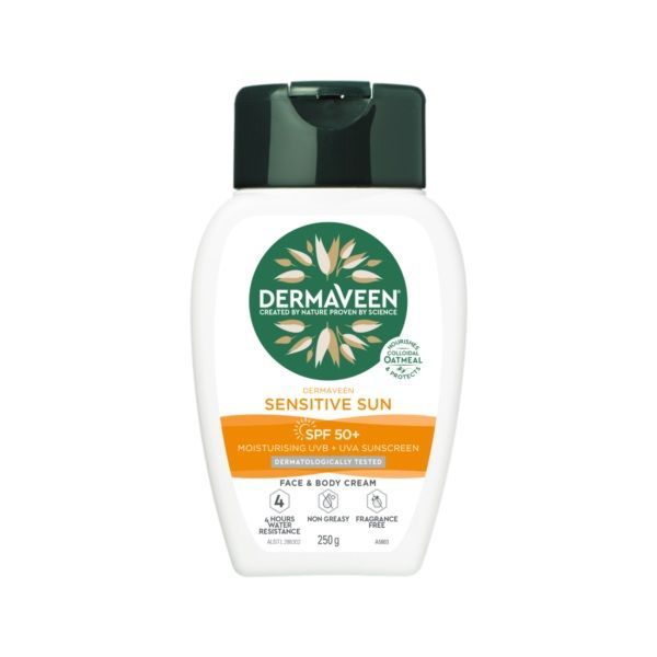 Dermaveen Daily Nourish Sun Sensitive Body Moist SPF50+ 200g