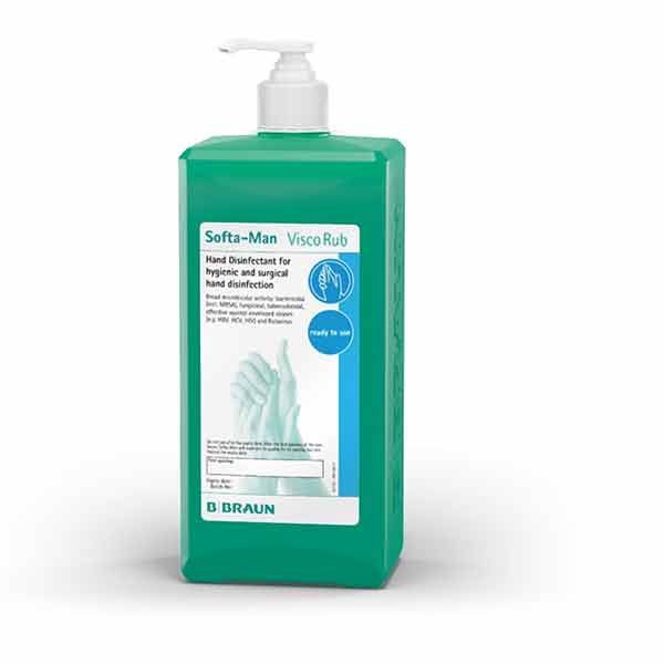 Softa-Man Viscorub Dispenser Pump Bottle 1000ml