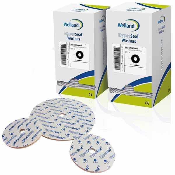 Welland HyperSeal Washers Manuka Honey Large 2.5mm Thick Box 5