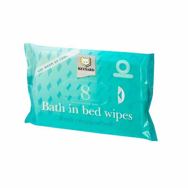 Reynard Bath in Bed Wipes Pack 8
