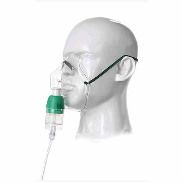 Cirrus 2 Nebuliser Adult Mask Kit Nose Clip And Tube 1.8m