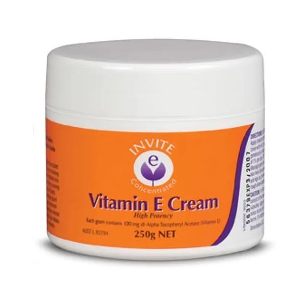 Invite Vitamin E Cream 250g Jar