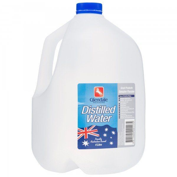 Distilled Water 4 Litre Carton of 3