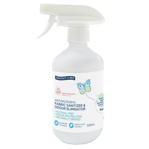 Fabric Sanitizer And Odour Eliminator 500ml Rose Scented Spray
