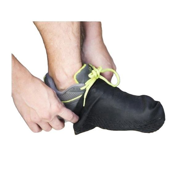 Black Silicone Overshoes Large