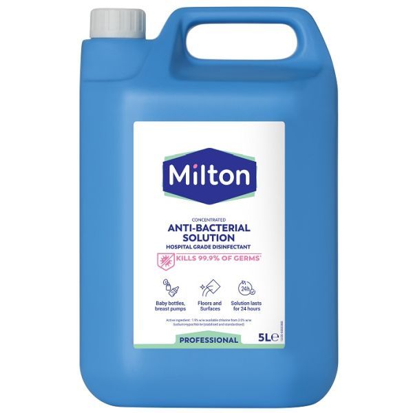 Milton 5Ltre 2% Double Concentration