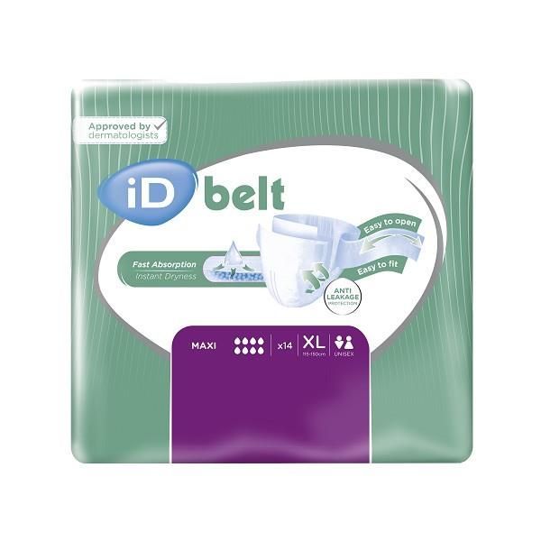 iD Belt Maxi Extra Large 115-150cm 3400ml Pk 14
