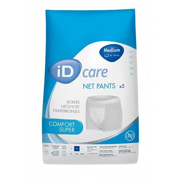 iD Care Comfort Super Medium 60-100cm Pk5