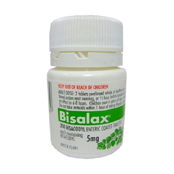 Bisalax Tablets 5mg Bottle 200