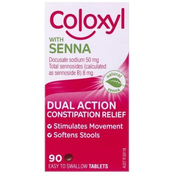 Coloxyl and Senna 90 Tabs
