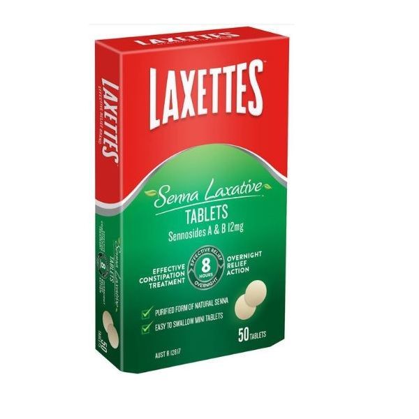 Laxettes with Senna Tablets 50