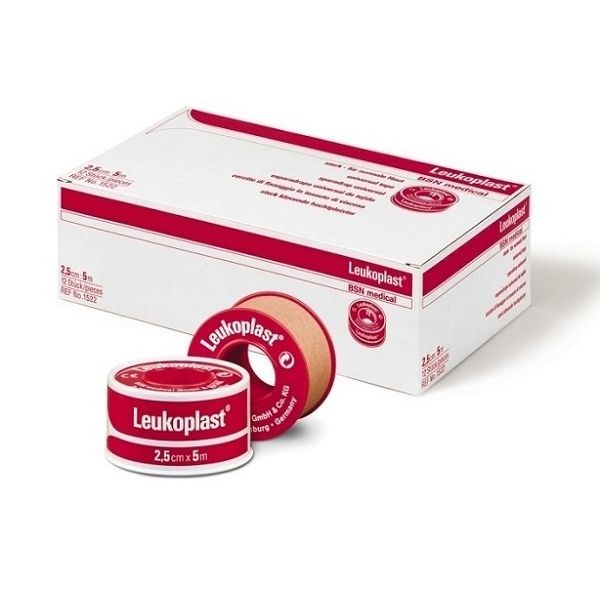 Leukoplast Rigid Tape Red 1.25cmx5m
