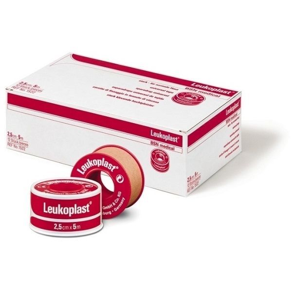 Leukoplast Rigid Tape Red 2.5cmx5m