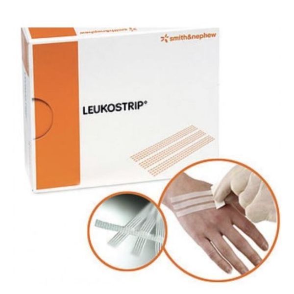 Leukostrip Wound Strips 13x102mm Pack 6