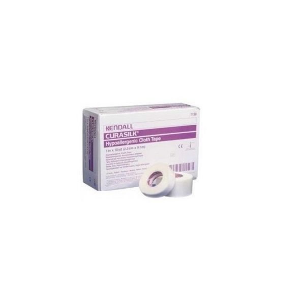 Curasilk Adhesive Tape 2.5cm 9.1m Roll