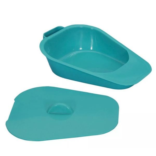 Slipper Bedpan Green 34 x 24cm