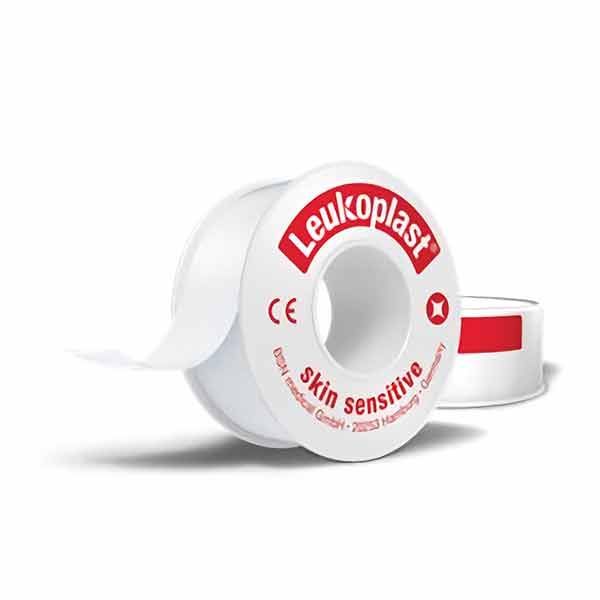 Leukoplast Skin Sensitive Snap Ring 1.25cmx2.6mtr Box 24