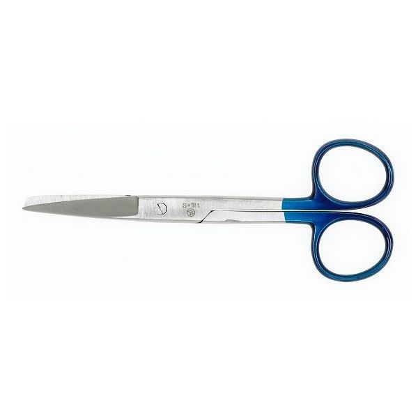 Scissors Sharp/Blunt Sterile 12.5cm Single Use