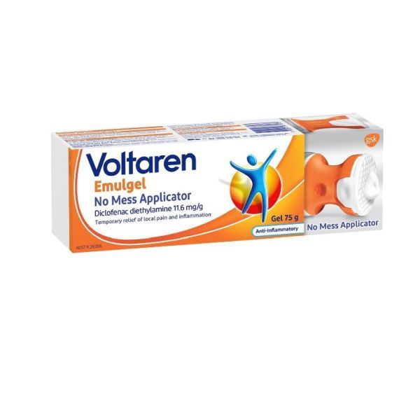 Voltaren Emulgel with No Mess Applicator 75g