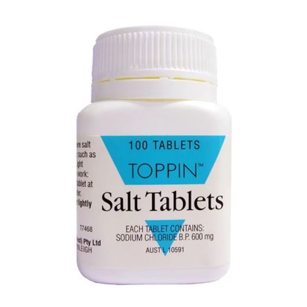 Toppin Salt 600mg 100 Tablets