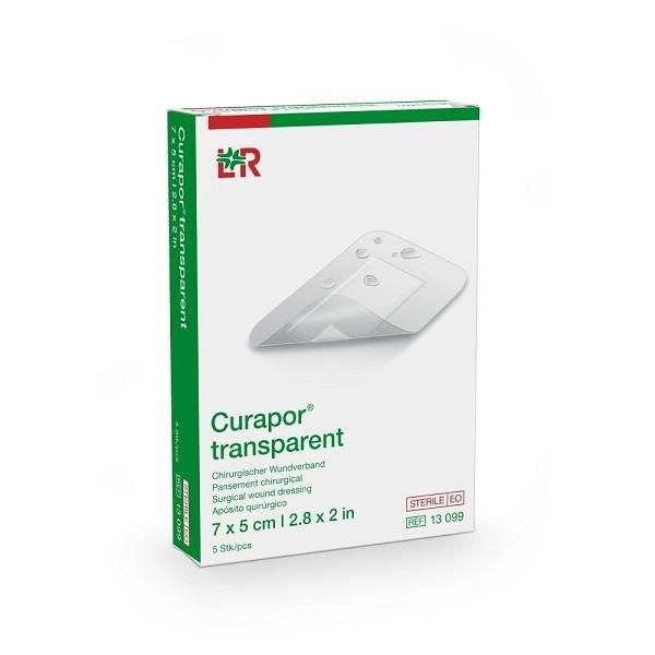 Curapor Transparent Wound Dressing 8cm x 10cm Box 25